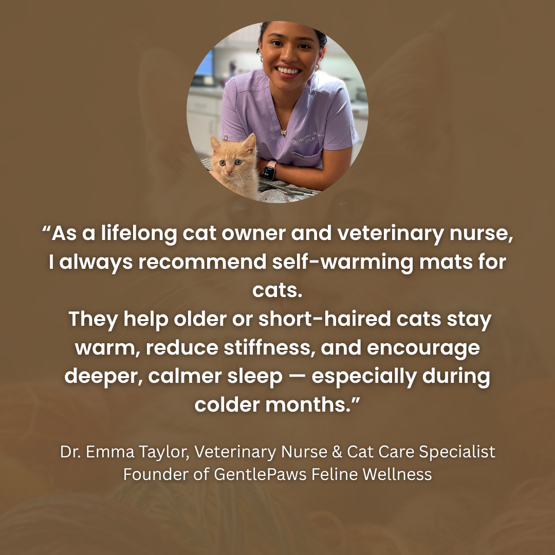 Self-Warming Cat Mat + FREE Fur Remover